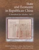 Cover of: State and Economy in Republican China by 