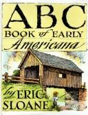 Cover of: ABC book of early Americana by Eric Sloane