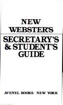 Cover of: New Webster's Secretarys & Student