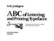 Cover of: ABC of lettering and printing types