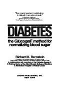Cover of: Diabetes: the glucograF method for normalizing blood sugar