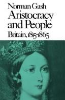Cover of: Aristocracy and People: Britain, 1815-1865 (New History of England)