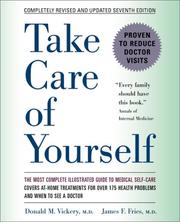Cover of: Take Care of Yourself by Donald M. Vickery, James F. Fries