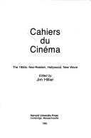Cover of: Cahiers du cinéma, the 1950s by edited by Jim Hillier.