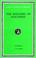 Cover of: Speeches (Loeb Classical Library)