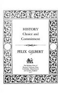 Cover of: History by Felix Gilbert, Felix Gilbert