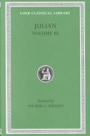 Cover of: Julian, Volume I. Orations 1-5