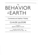 Cover of: behavior of the earth.