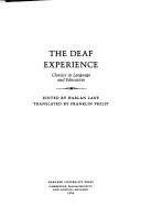 Cover of: The Deaf Experience: Classics in Language and Education