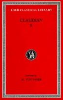 Cover of: Claudian by Claudius Claudianus