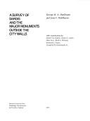 Cover of: A survey of Sardis and the major monuments outside the city walls