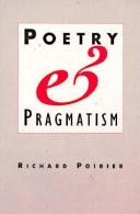 Cover of: Poetry and Pragmatism (Convergences: Inventories of the Present)