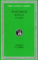 Cover of: Moralia by Plutarch, Plutarch