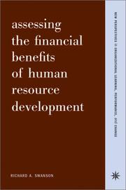 Cover of: Assessing the Financial Benefits of Human Resource Development