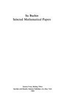 Cover of: Selected mathematical papers