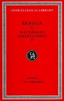 Cover of: Naturales quaestiones by Seneca the Younger