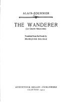 Cover of: The Wanderer (Le Grand Meaulnes)