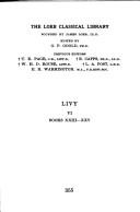 Cover of: Livy by Titus Livius