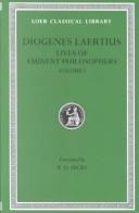 Cover of: Diogenes Laertius by Diogenes Laertius
