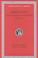 Cover of: The Orator's Education, II, Books 3-5 (Loeb Classical Library)