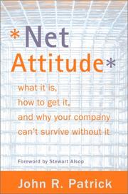 Cover of: Net Attitude: What It Is, How to Get It, and Why Your Company Can't Survive Without It