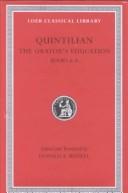 Cover of: Quintilian by Quintilian, Donald A. Russell