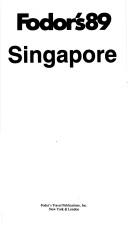 Cover of: Fodors-Singapre'89