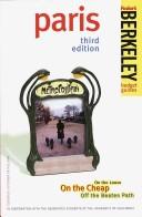 Cover of: Berkeley Guides: Paris by Fodor's