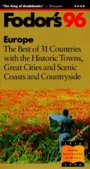 Cover of: Fodor's Europe.