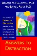 Cover of: ANSWERS TO DISTRACTION by Edward M. Hallowell