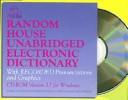 Cover of: RH Unabridged Elec. Dictionary with Book:: Special CD-ROM Bundle V 1.7 Edition (Windows CD-ROM)
