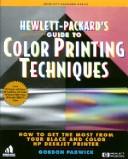 Cover of: HP Guide to Color Printing Techniques: by Gordon Padwick