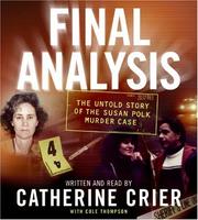 Cover of: Final Analysis CD: The Untold Story of the Susan Polk Murder Case