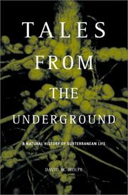 Cover of: Tales from the Underground: A Natural History of Subterranean Life