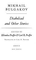 Cover of: Diabolidad and other stories by Михаил Афанасьевич Булгаков