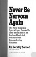 Cover of: Never be nervous again