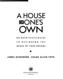 Cover of: House Of One's Own, A