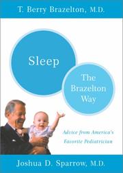Cover of: Sleep by T. Berry Brazelton, Joshua D. Sparrow