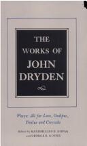 Cover of: The works of John Dryden. by John Dryden