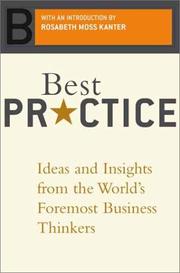 Cover of: Best practice: ideas and insights from the world's foremost business thinkers.