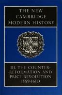 Cover of: The Counter-reformation and price revolution, 1559-1610 by edited by R. B. Wernham.