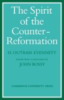 Cover of: The spirit of the Counter-Reformation by Henry Outram Evennett