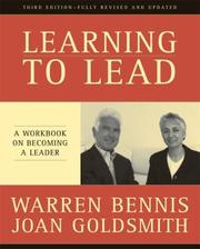 Cover of: Learning to Lead by Warren G. Bennis, Joan Goldsmith