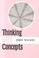Cover of: Thinking with Concepts