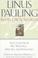 Cover of: Linus Pauling