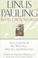 Cover of: Linus Pauling Speaks Out