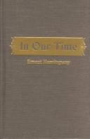 Cover of: In our time by Ernest Hemingway