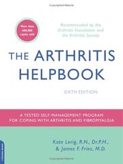 Cover of: The Arthritis Helpbook by Kate Lorig, James F. Fries