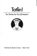 Cover of: Tatlin by Guy Davenport