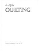 Cover of: Quilting by Averie Colby